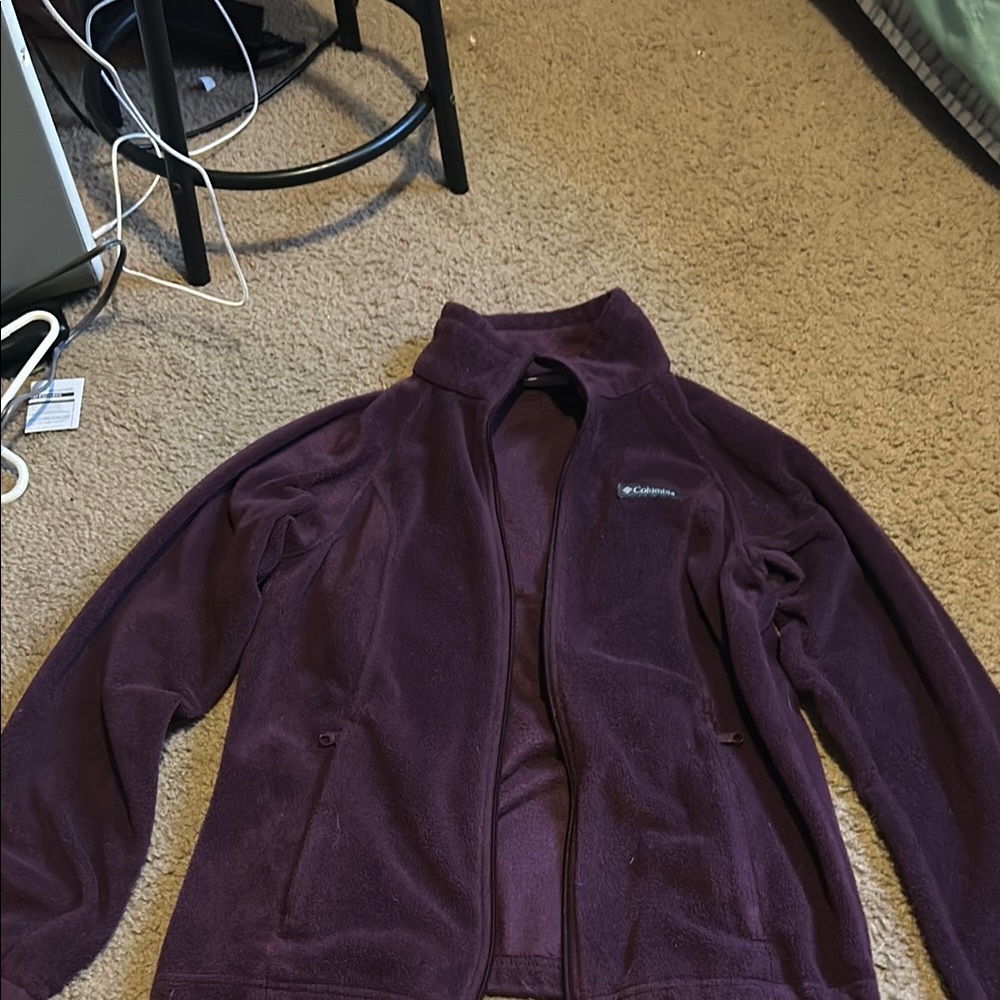 Columbia Purple Fleece Jacket